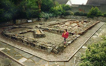 Roman baths at Prestatyn