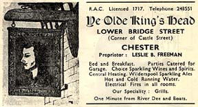 kings head advert 1955