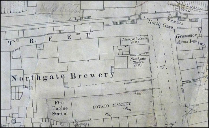 northgate brewery map