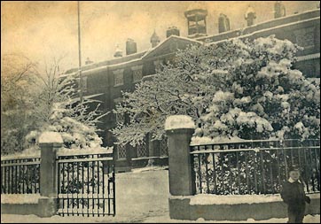 infirmary in snow