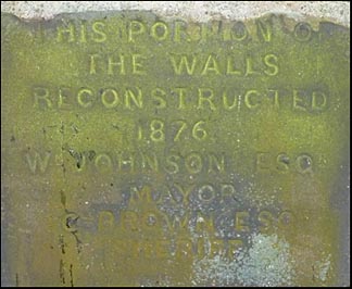 wall repair plaque