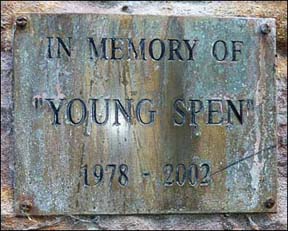 'young spen' memorial plaque