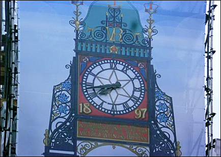 eastgate clock cover wrongly printed