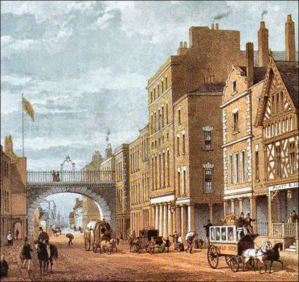 royal hotel and =eastgate c1860