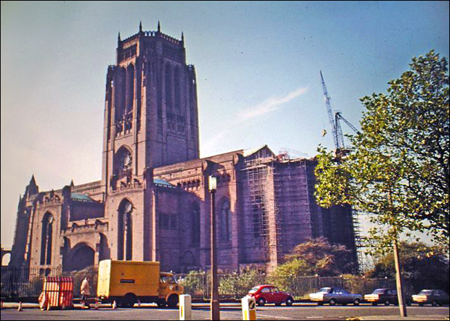 liverpool cathedral in 1975