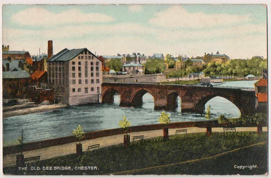 old dee bridge and mills
