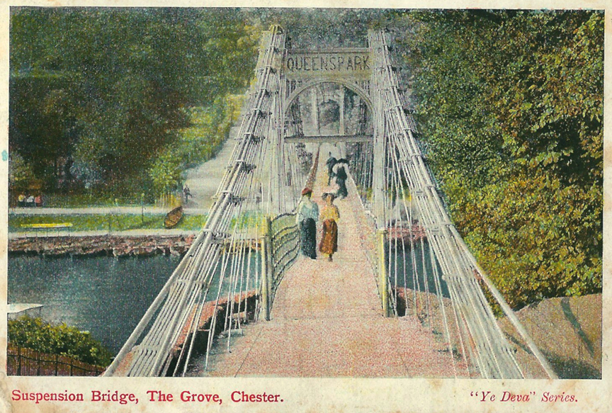 queens park suspension bridge