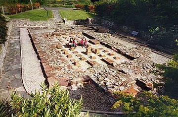 Roman baths at Prestatyn