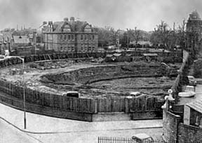 amphitheatre excavation