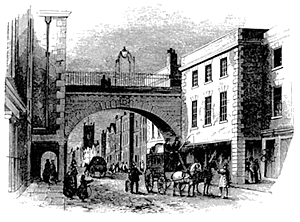 engraving of eastgate