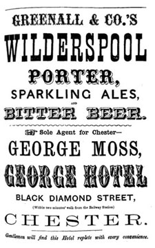 george hotel advert