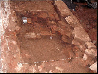 foundation of Roman tower