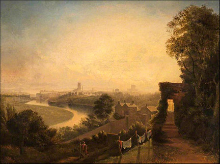 view of boughton and river 1810