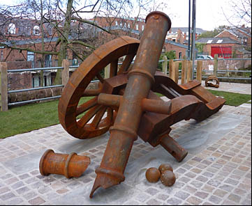 cannon sculpture