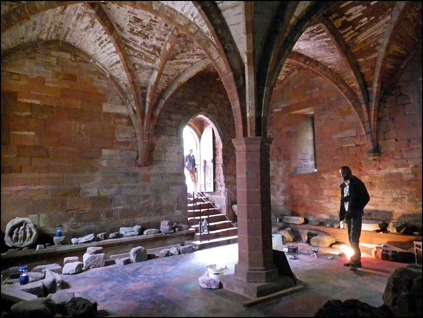 the chapter house at St. John's Church