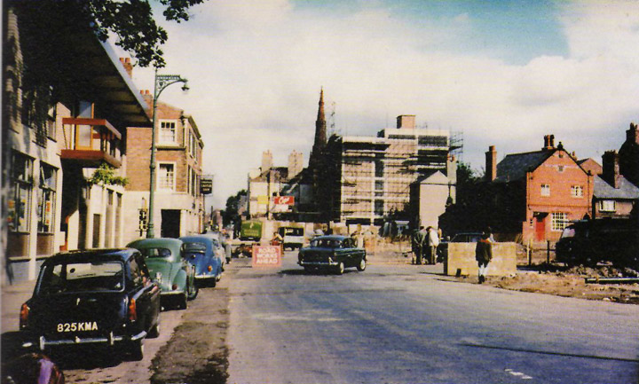 nicolas street and castle inn 1964