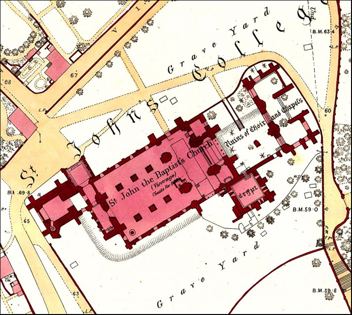 map of st john's 1871