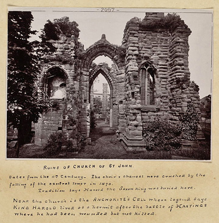 ruins of st. john's 
