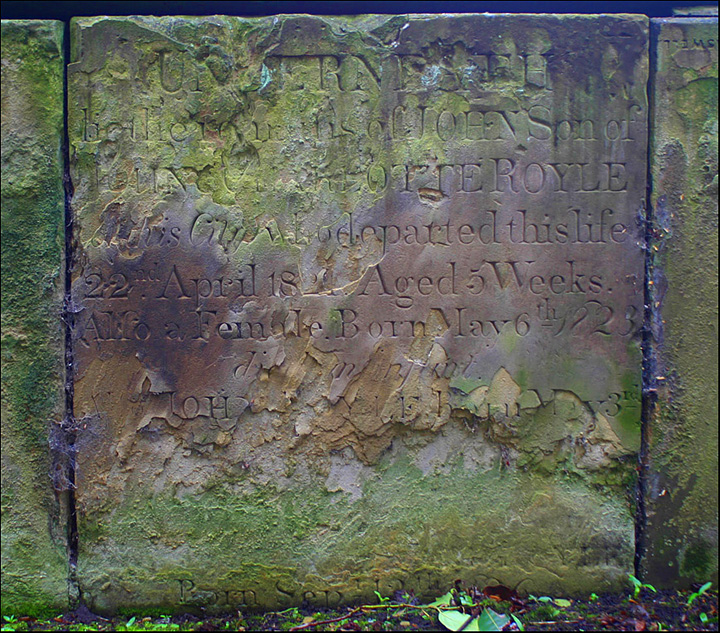 gravestone at st john's church