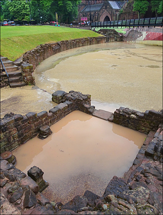 flooding at amphitheatre