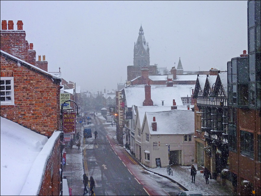 Chester in the Snow 2013