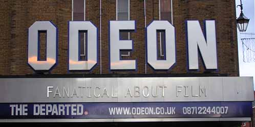 odeon sign