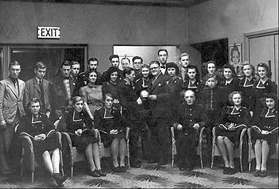 odeon staff in 1940