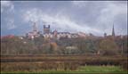 view of chester from the fields