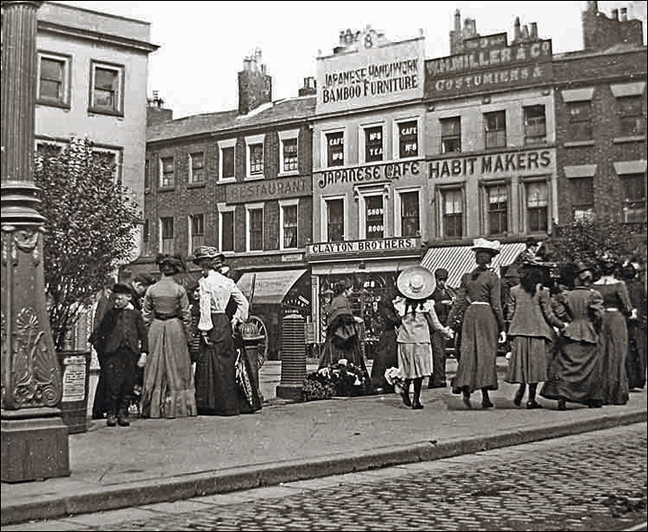 clayton square in 1900