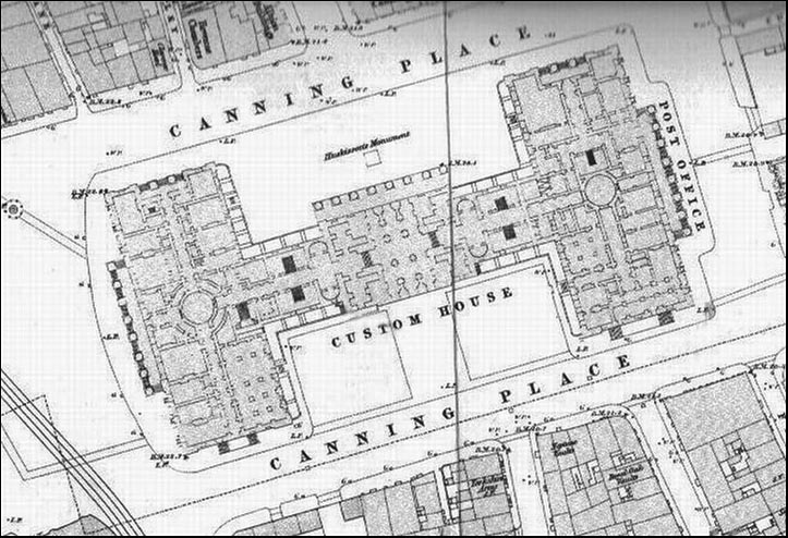 plan of the customs house