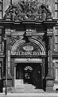 sailor's home entrance