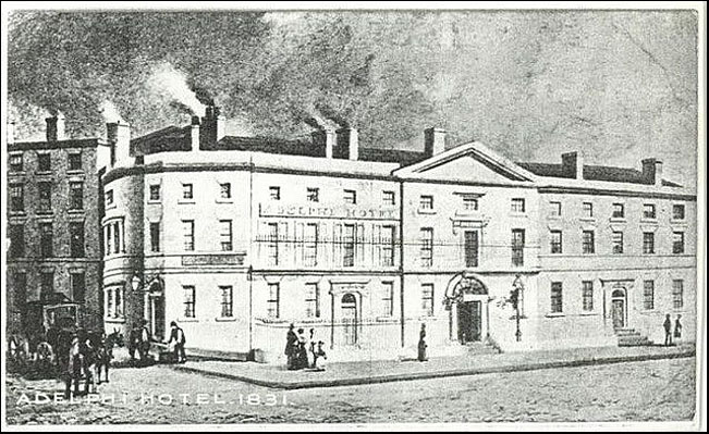 adelphi hotel 1831