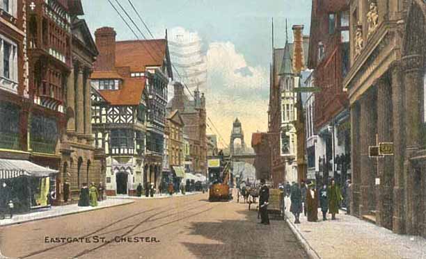 eastgate street postcard 1944
