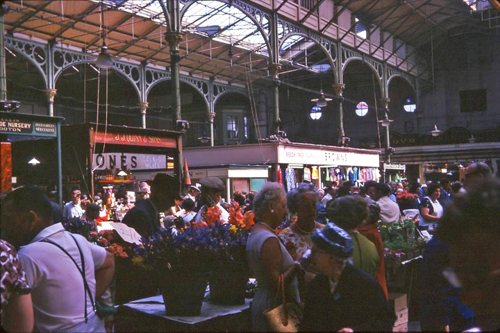 market hall interior, june 1967