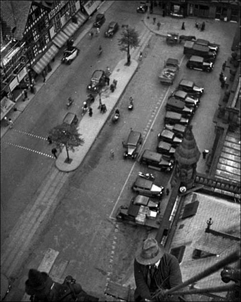 steeplejacks on town hall