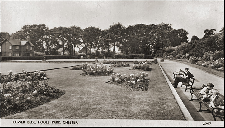 park 1960s postcard