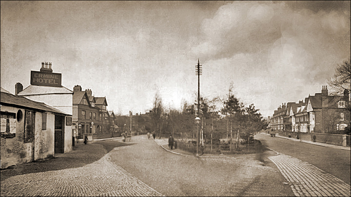 view of ermine hotel and surroundings