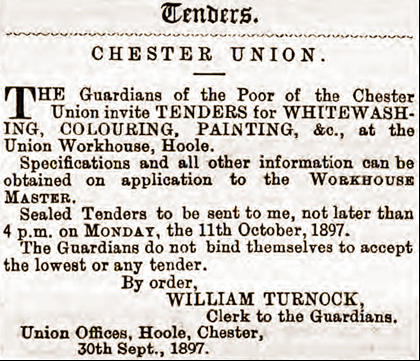 workhouse tender