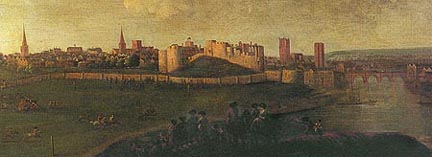 general view of Chester: c.1710-34